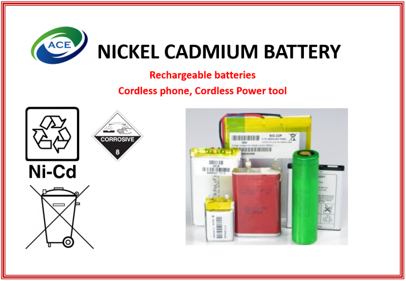 Nickel Cadmium Battery Recycling
